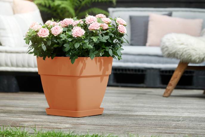 vibia campana vierkant 30cm terra